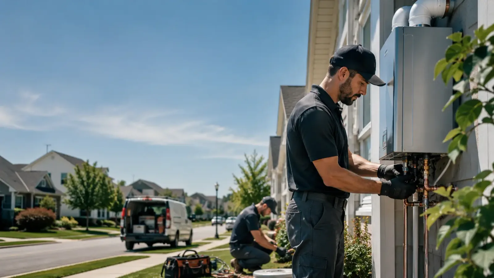 Tankless Water Heater Installation in Falls City, TX